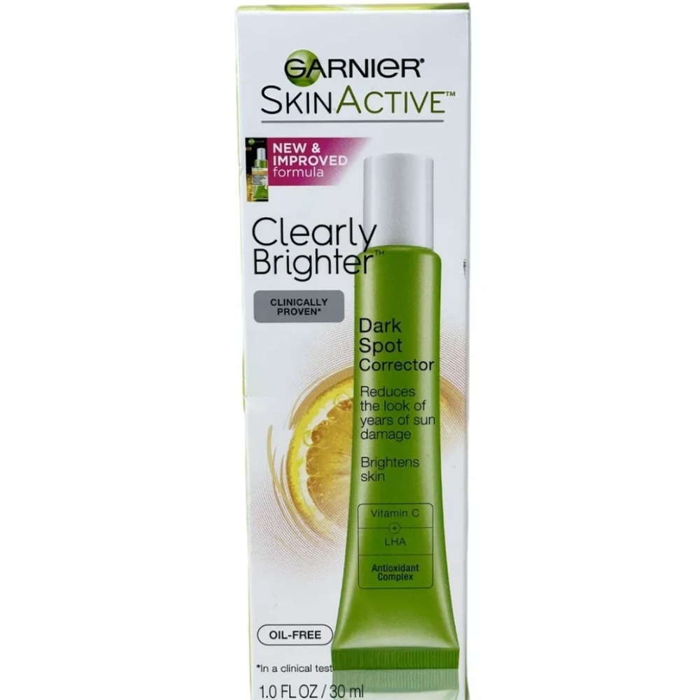 NIB! Garnier SkinActive Clearly Brighter Dark Spot Corrector Antioxidant Complex